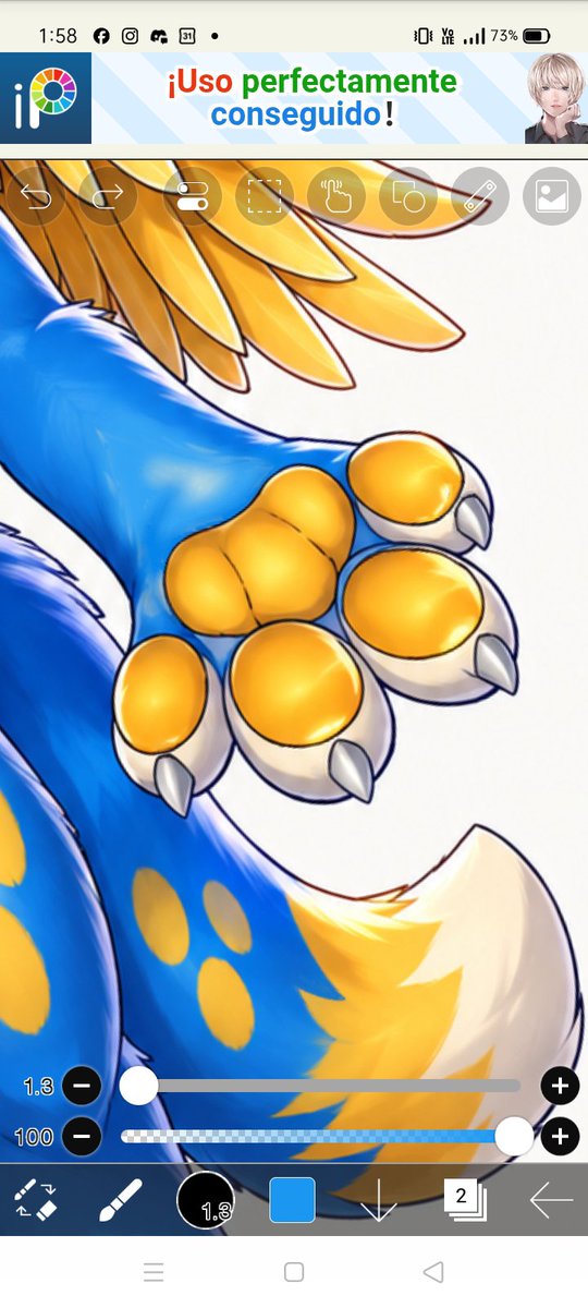 MarcouskyM's tweet photo. Bueno obviamente en el formato digital tubo que tener mejoras #furryartㅤㅤㅤ #digitalartㅤ https://t.co/TbzxHTsWwt