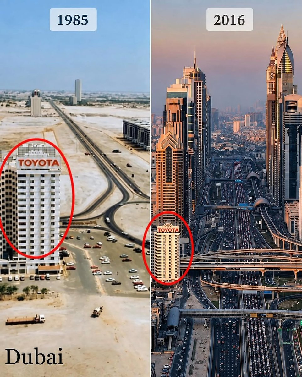 Civixplorer's tweet photo. The transformation of Dubai, UAE 🇦🇪 https://t.co/21H17gKLSU