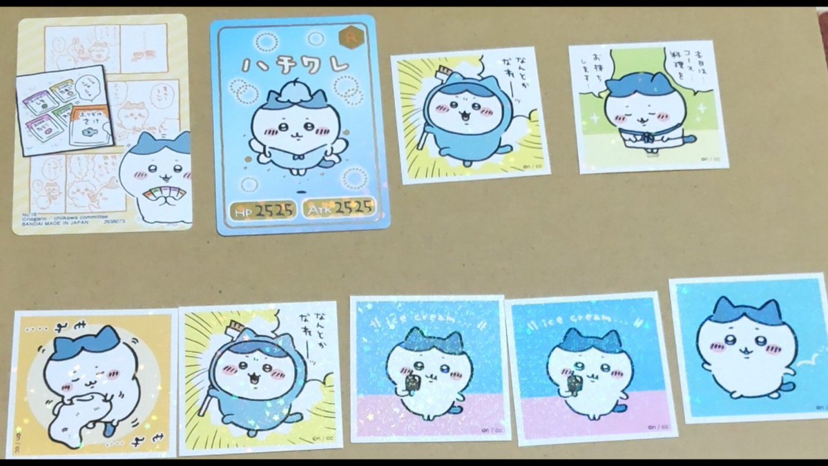 usamanju's tweet photo. ちいかや　ステッカー　カード類　交換

譲　画像※リプ欄に続きます

求　くりまんじゅう うさぎ関連

郵送での交換です。
宜しくお願い致します。 https://t.co/5DdKg9axVC