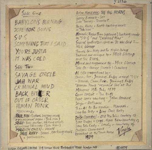 PunkRockStory's tweet photo. 47 years ago today
The Crack is The Ruts debut album, released on this day in 1979 featuring the singles: "Babylon's Burning" and "Something That I Said".

#punk #punks #punkrock #oldschoolpunk #theruts #thecrack #history #punkrockhistory #otd https://t.co/zhGPvTTlHR