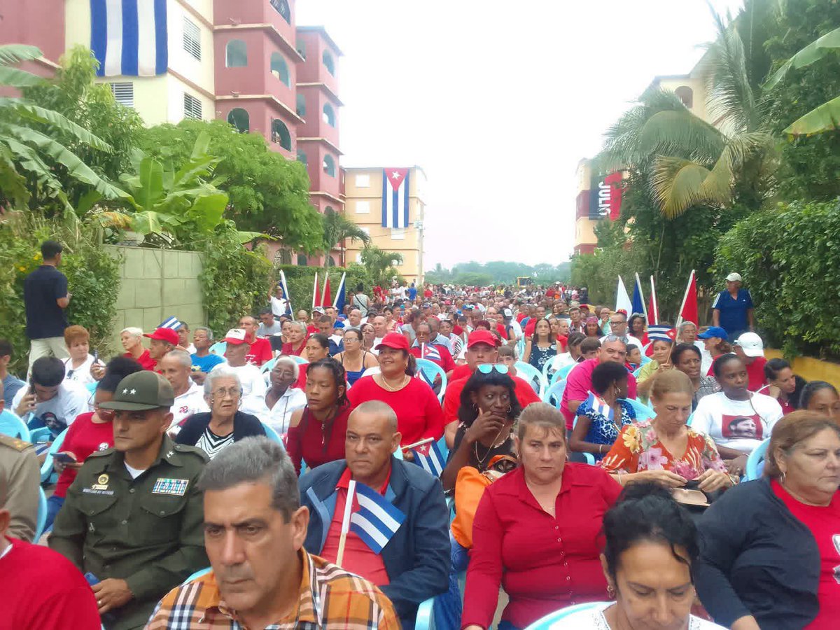 GHNordelo5's tweet photo. En Matanzas, provincia Vanguardia, se efectuó este #28DeSeptiembre el acto nacional por los #66AñosCDR #Cuba #CDRCuba https://t.co/mmzxtoxDpM