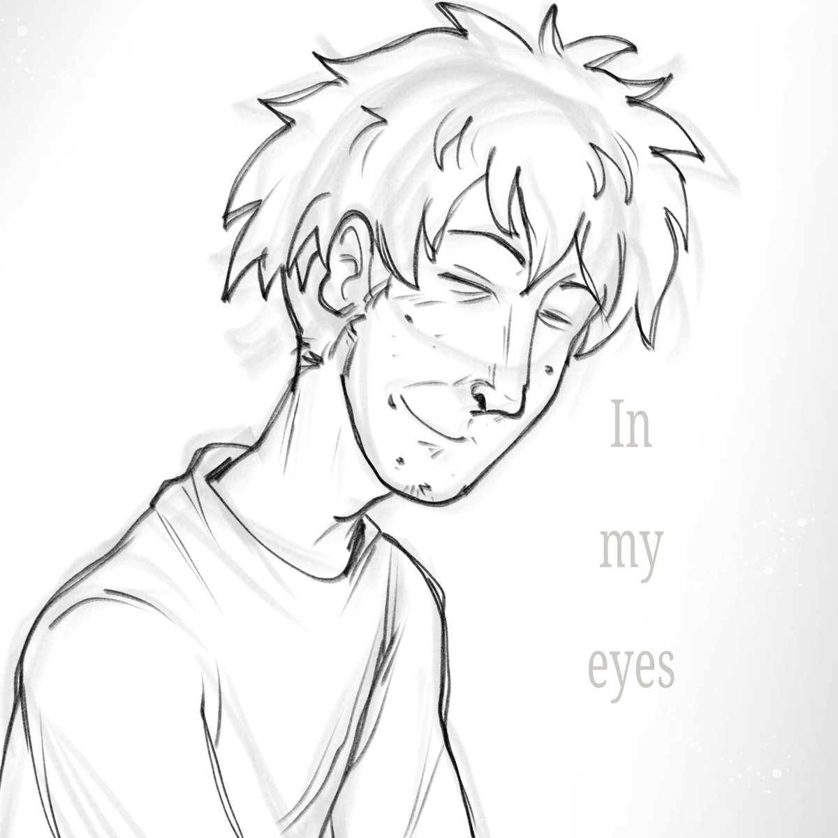 koinsqlash's tweet photo. very quick lazy sketch before bed #eltingvilleclub https://t.co/UF7cMEZEn4