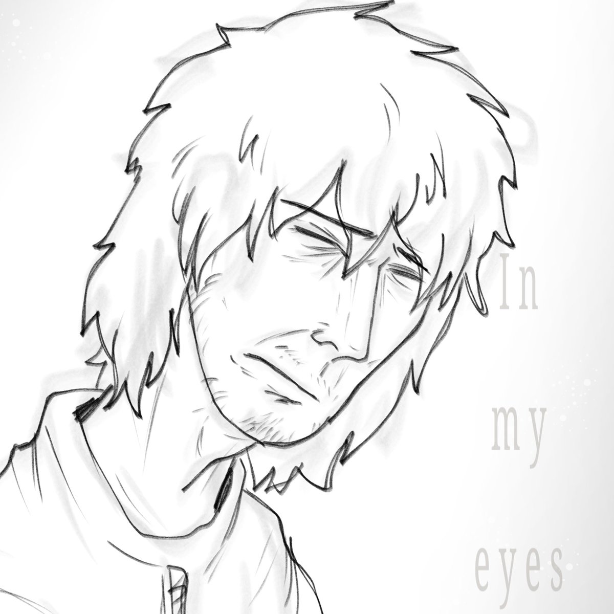 koinsqlash's tweet photo. very quick lazy sketch before bed #eltingvilleclub https://t.co/UF7cMEZEn4