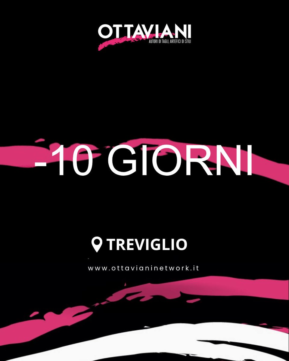 AnnaleeMag0ud's tweet photo. In just 10 days, on July 28, the new Ottaviani salon opens in Treviglio! Don’t miss the chance to be among the first to discover our world. Book your appointment now for a unique styling experience. 339 353 9336
Viale Oriano 13, Treviglio (BG) https://t.co/GYEyXmyk0u