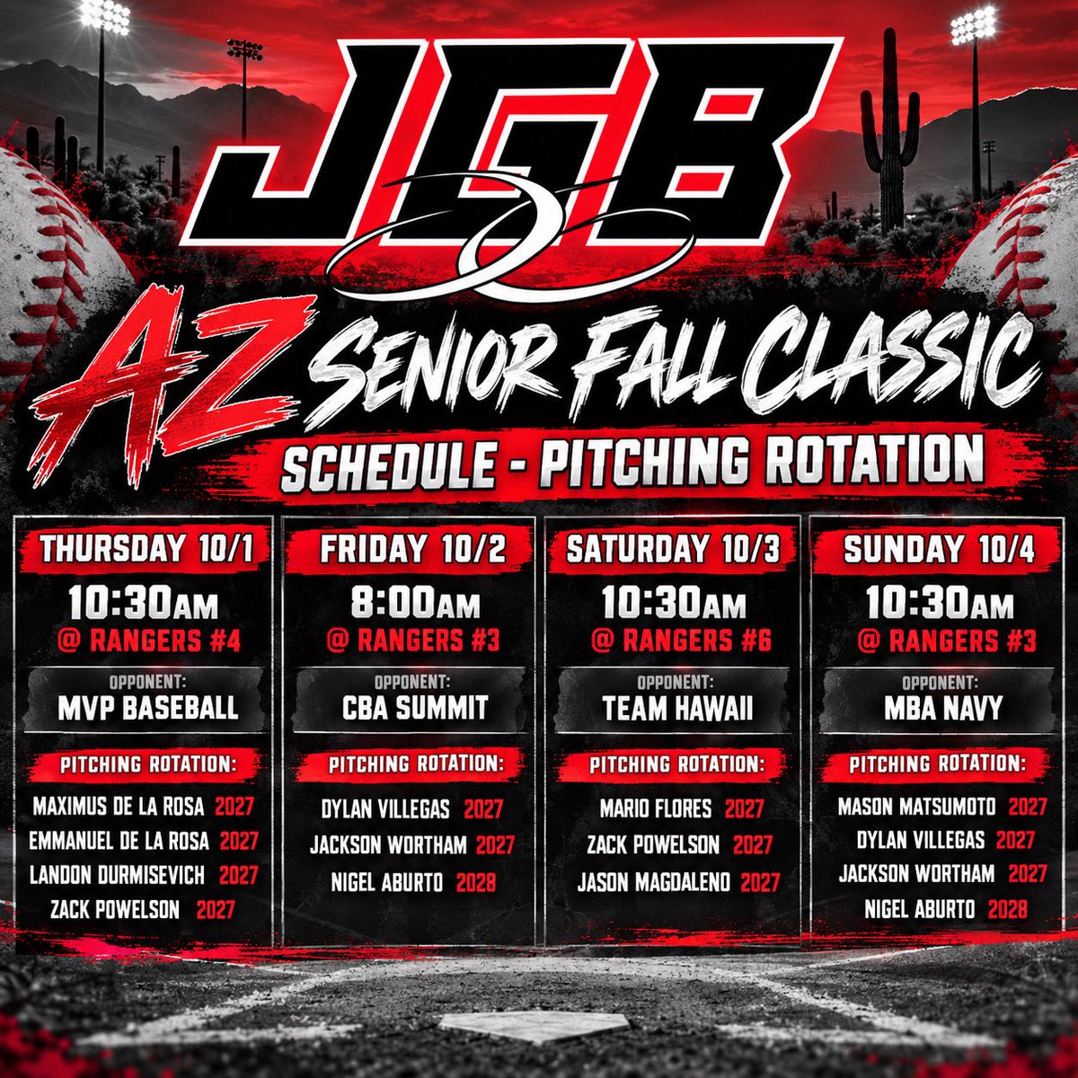 Xavier_Horton_'s tweet photo. Super excited to play in the AZ Fall Classic with @Jg1baseball 
@AZFallClassic https://t.co/Y0to0fLeiJ