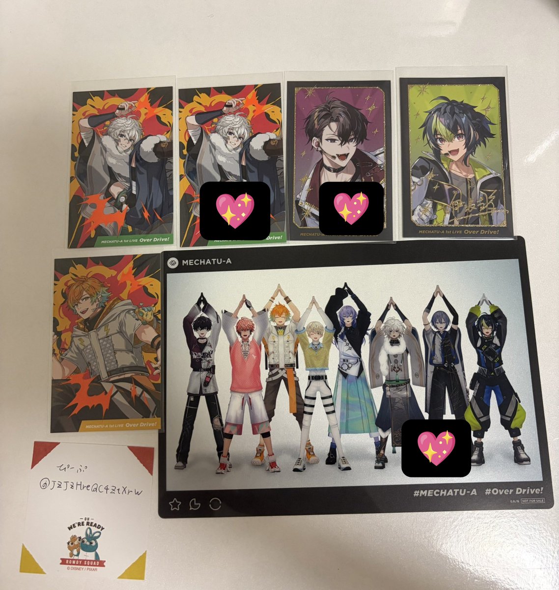 Ruri227E's tweet photo. @JZJZHreQC4ZtXrW 初めまして、お声がけありがとうございます。
ご希望の3点と、画像お借りしまして💖の交換は可能でしょうか？
可能でしたらぜひこちらで交換していただきたいです。
ご検討よろしくお願いいたします。 https://t.co/oXkbptKbib
