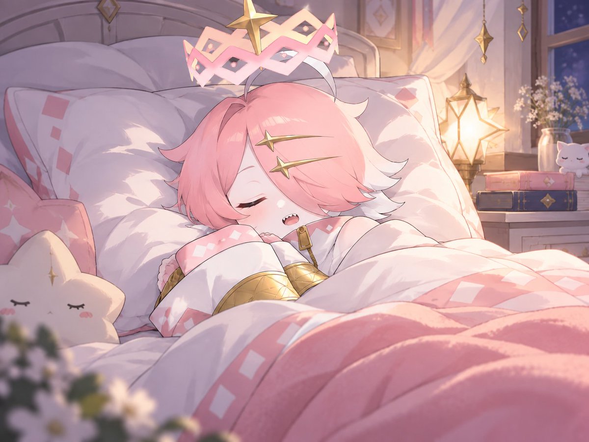SachieHitoka's tweet photo. G'night, my Angeloids. https://t.co/yOmFRnyAmF