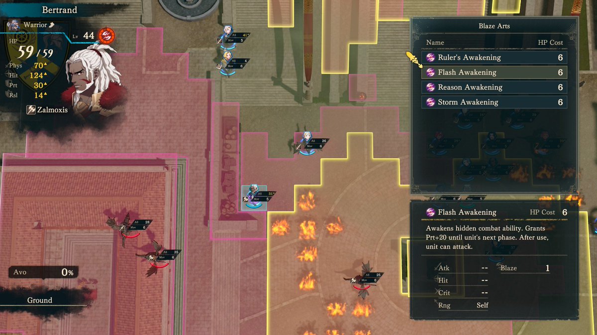 MatheusKEKW's tweet photo. @VictoriaRaFl @Xuanathame Ele é ridículo, você ativa a manage blaze dele e ele fica com +3 em tudo o mapa todo, antes de qualquer ação tu usa blaze arts e ganha +20 Def, 20+ Res ou +50 hit e 5 atk, ele entra em overblaze depois de usar sem parar e perde um pouco do max hp mas ele continua com +3 eterno https://t.co/ExAouX6VsU