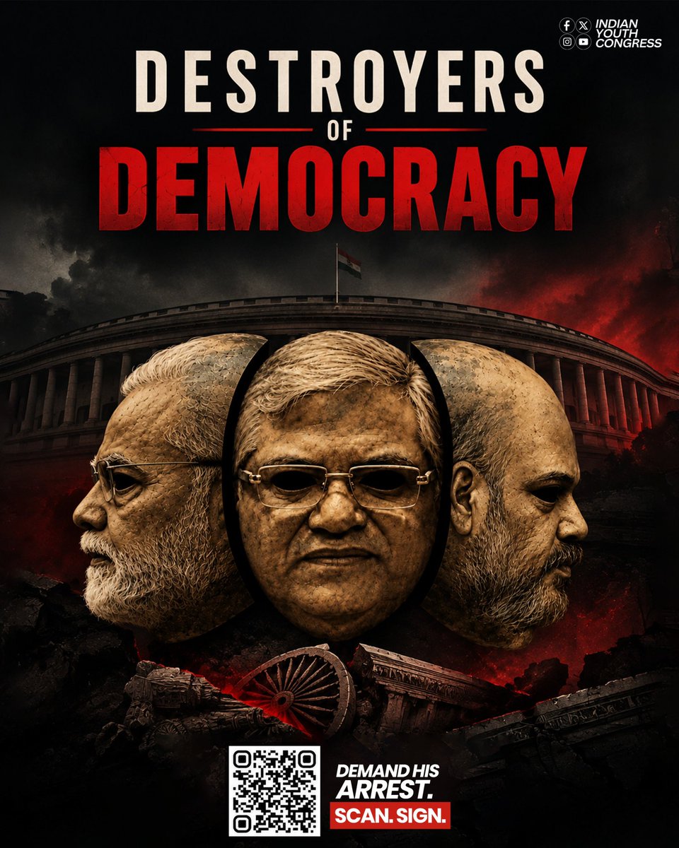 IYC's tweet photo. Destroyers of Democracy

Scan &amp; Demand ARREST 👇
https://t.co/qTh9BLLKMN https://t.co/gDOSrXdSFh