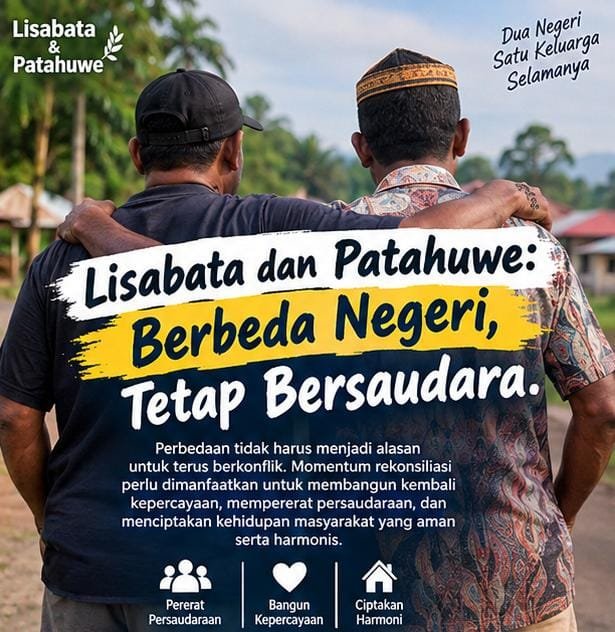 TimurParadise's tweet photo. Perbedaan antara dua negeri tidak harus menjadi penghalang untuk hidup berdampingan. Lisabata dan Patahuwe memiliki kesempatan untuk membuka lembaran baru dengan memperkuat persaudaraan, saling menghormati, dan bersama-sama menjaga kedamaian. https://t.co/OiahtysUv0
