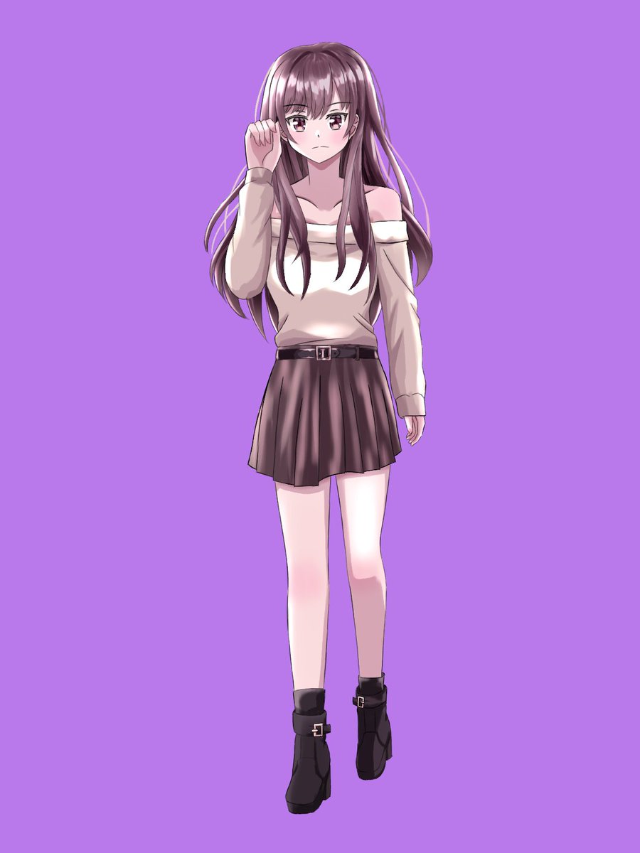 aqueri_illust26's tweet photo. 募集要項で使う予定のサンプルです😁✨✨
等身大とミニキャラで同じキャラで描きました☺
#イラスト
#絵描きさんフォロバ１００ 
#絵柄が好みって人にフォローされたいㅤㅤ https://t.co/OaXXZUI8D1
