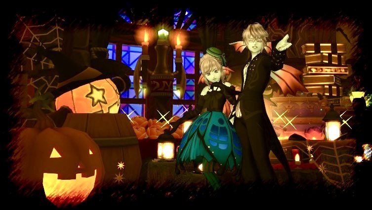 pon_de_Alice's tweet photo. ハロウィンドレアでパシャ🎃
フレさん作の素敵なスタジオお邪魔してきました

#わさび御殿

まるまる一軒かわいくハロウィンハウジングされててどこを切り取っても絵になるぅーー✨✨ https://t.co/MBnwT6FMsk