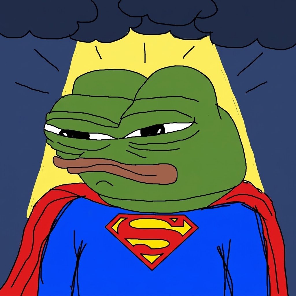 superfrogmeme's tweet photo. The sky is getting louder.

Somewhere above the city, a cape is moving and a new signal is starting to glow. Super Frog is almost ready to leap.

Stay close. SF is coming.

#SuperFrog #SF #MemeCoin #PumpFun #Solana https://t.co/0OiOGYSAGx