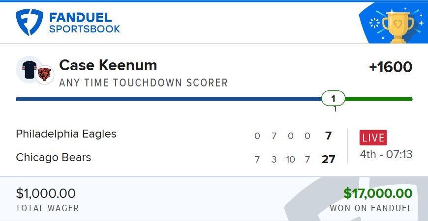 OutofLineBets's tweet photo. It was always Case Keenum. 

https://t.co/T3q0V1Tw87 https://t.co/LWGmk7azed