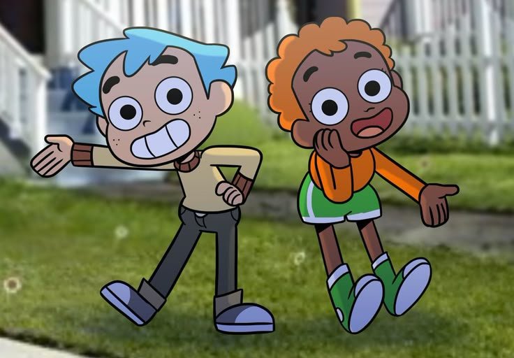 NicoleKawadibp's tweet photo. @CaixaG5969 An artist from CN studios drawn Darwin as BLACK so he is canonicaly Black you racist bitch https://t.co/Lm3OFXYy21