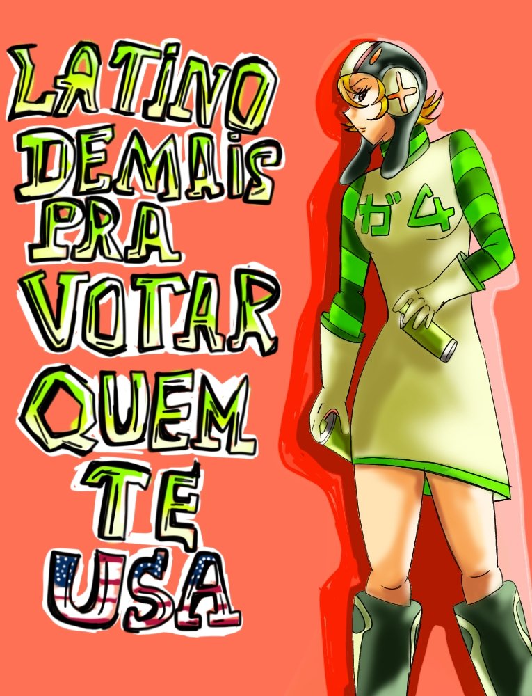 NaiveeAngel's tweet photo. Latino demais pra votar quem te USA!!
#EyesOnBrazil https://t.co/O2yxw3OunJ