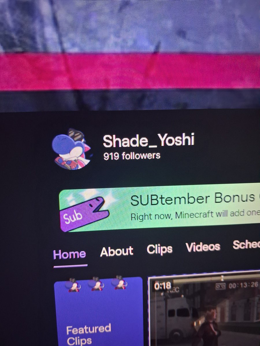Shade_Yoshi's tweet photo. Finally passed the the 900 mark today so happy now our journey to the big 1000 baby https://t.co/lai0h0qOgF