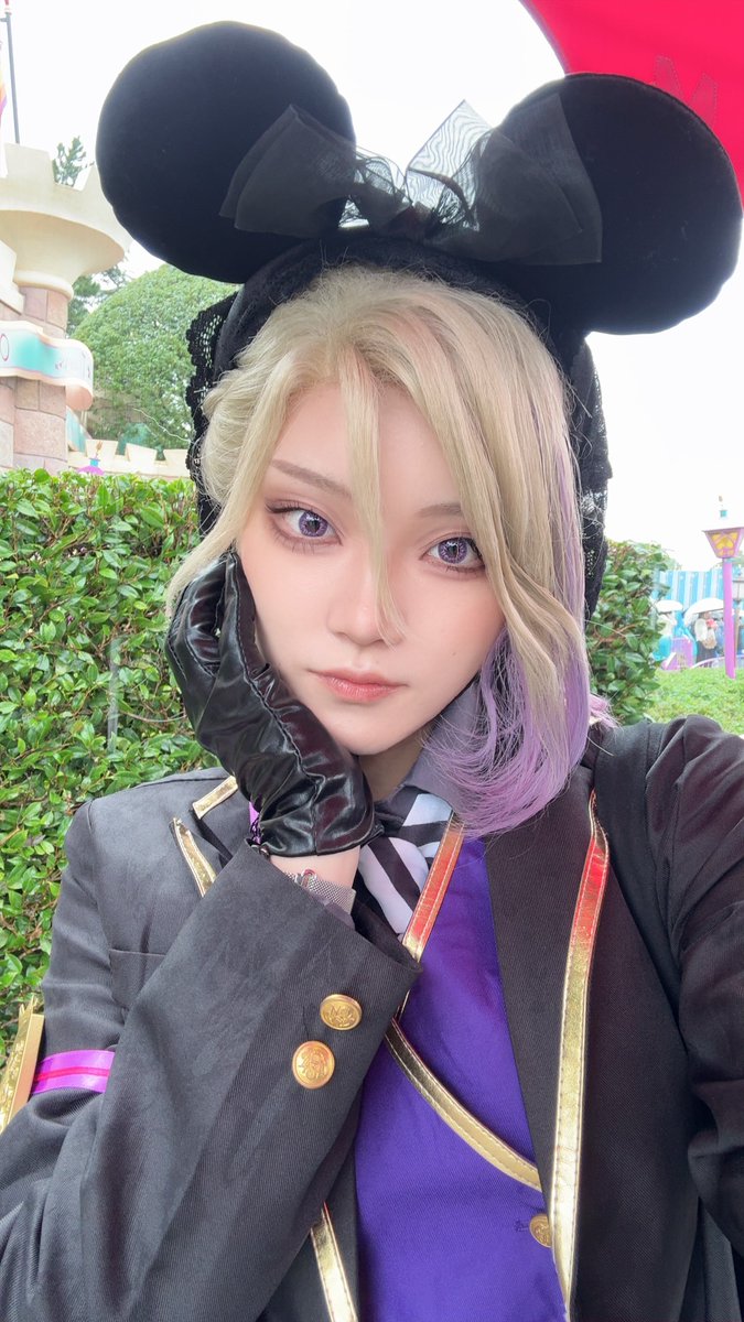0929Kouran's tweet photo. インパ🏰
 #Dハロ仮装
 #ツイステ仮装 https://t.co/0Pz3rOIXjq