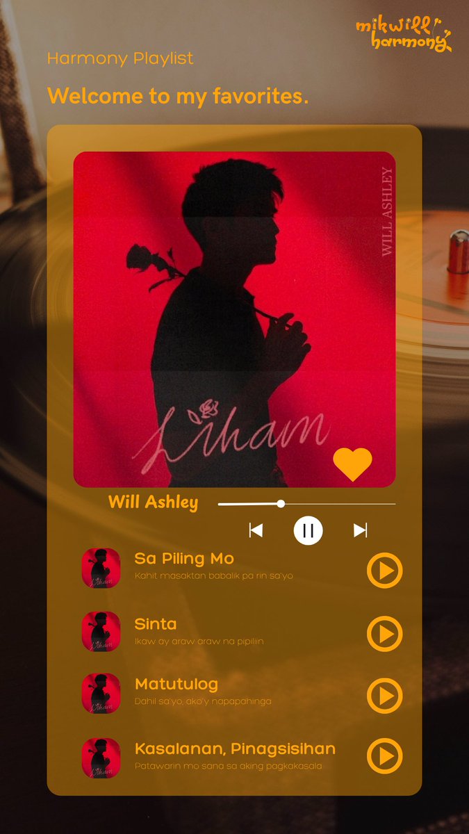 MikWillHarmony's tweet photo. 🧡 STREAMING NOW! 🎧

We’re streaming LIHAM 💌&amp; MAHIKA 🧚

📌 Note: We play random filler songs in between LIHAM and MAHIKA to keep the playlist flowing. 🎶
Let’s go ! 🧡

https://t.co/4JsgqeAvoT

#MikaSalamanca #WillAshley #Mikwill https://t.co/vkAK6a9rd6