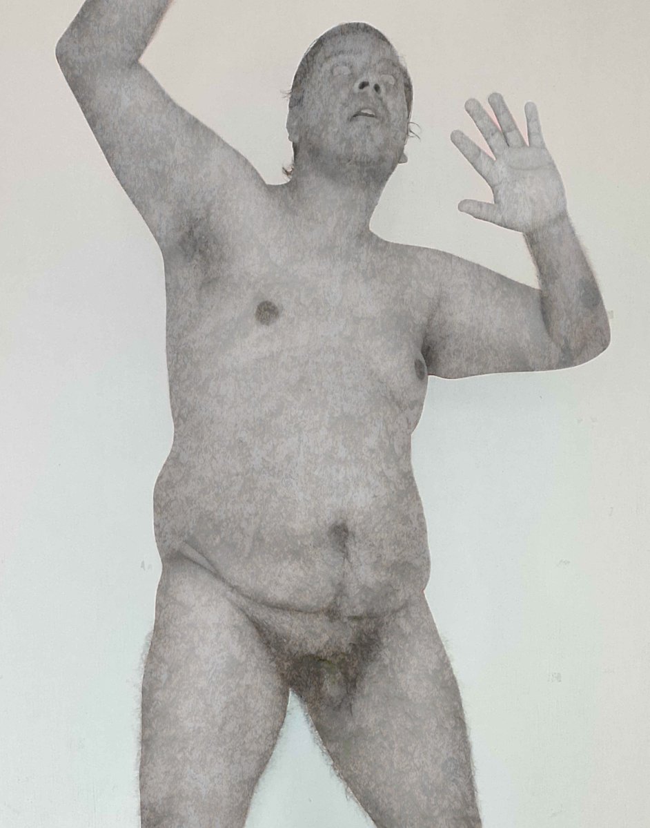 Basfr_21's tweet photo. I was invited to a party 😎 but it was a trap: they stripped me and used a device to turn me into stone 🗿 now, everyone hung their coats on me like a coat rack 🧥

Pic by @HechtMerlinnf https://t.co/s8PFcBnXJ0