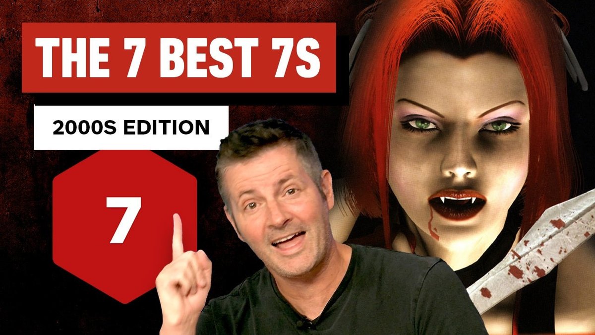IGN's tweet photo. Ah, the humble 7. The most infamous of all IGN scores. 

Let’s take a look at the very best games that were almost great -- the 7 Best 7s, if you will: https://t.co/Lhd5b8a2H2 https://t.co/8hyjzKNpnP