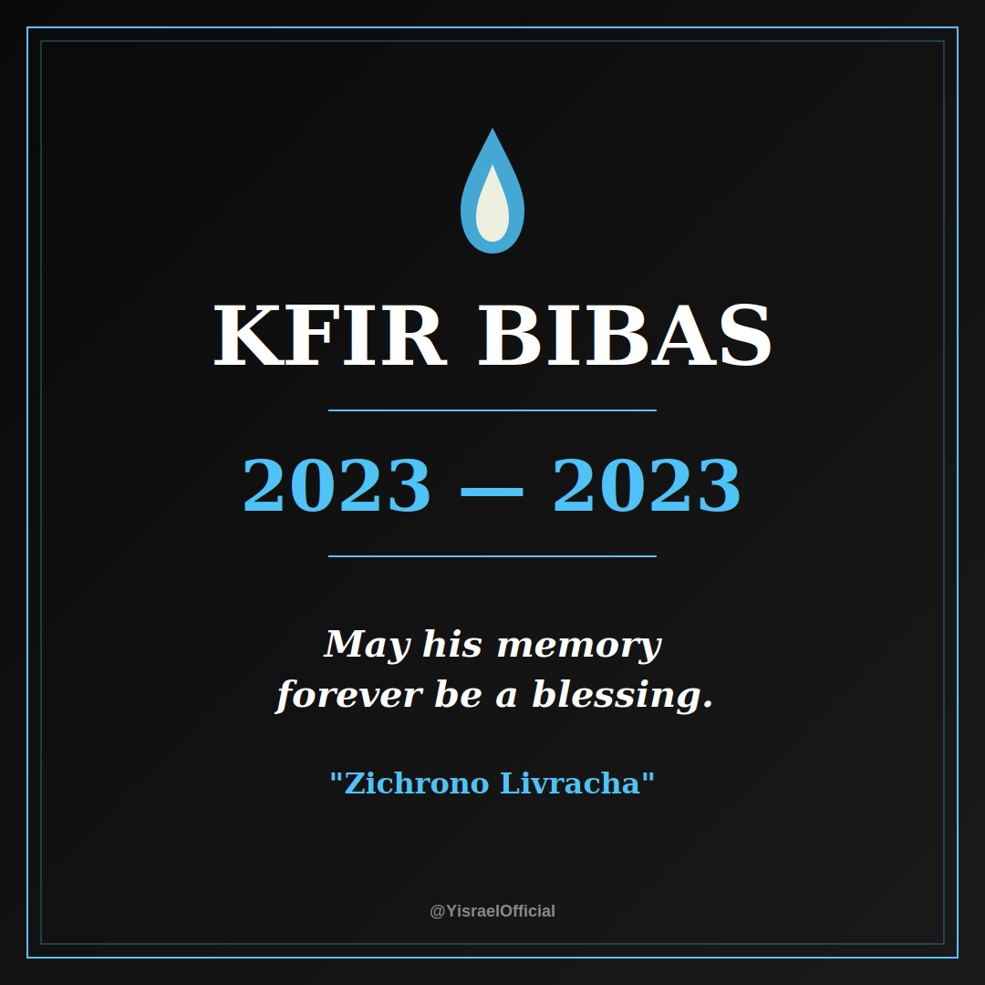 YisraelOfficial's tweet photo. 🕯️

Kfir Bibas was nine months old when he was taken. He turned one in captivity, the saddest birthday the world has ever watched. 

Reply with 🕯️ if you'll say his name today. https://t.co/2QeL4iazmV