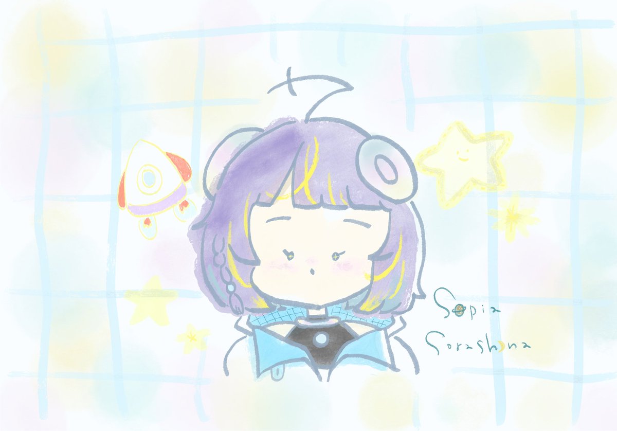 holo_iuy's tweet photo. 新たな推しの誕生記念🪐
そぴあちゃん推すよーーーーーー!!!🫶🏻😭
#宙科そぴあ
#Sopiart
#Sopicrew
#アソビまわり隊 https://t.co/MPnzDUCQw7