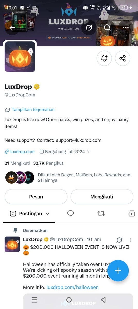 pp_privattejet's tweet photo. @KazlicRewards @LuxDropCom Already done

@caoamatsu https://t.co/sJQKRnd1w9