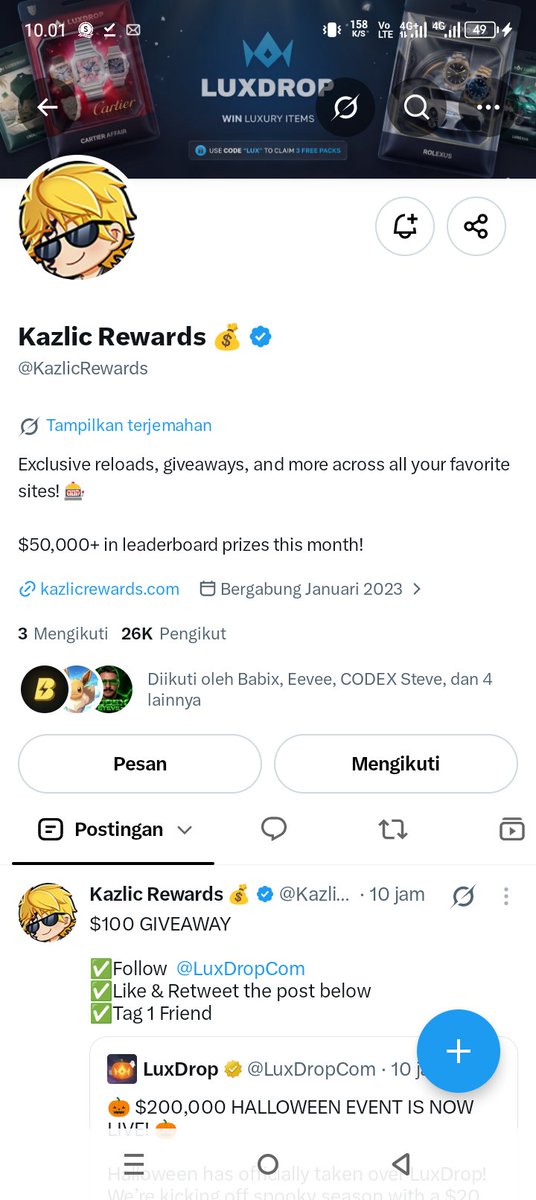 pp_privattejet's tweet photo. @KazlicRewards @LuxDropCom Already done

@caoamatsu https://t.co/sJQKRnd1w9