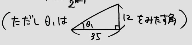 tekkinoho's tweet photo. #数学の記述は基本的に自由 
合成などで有名角じゃない角が出てきたら、図で描いてもOK https://t.co/oOCO1RUgH3