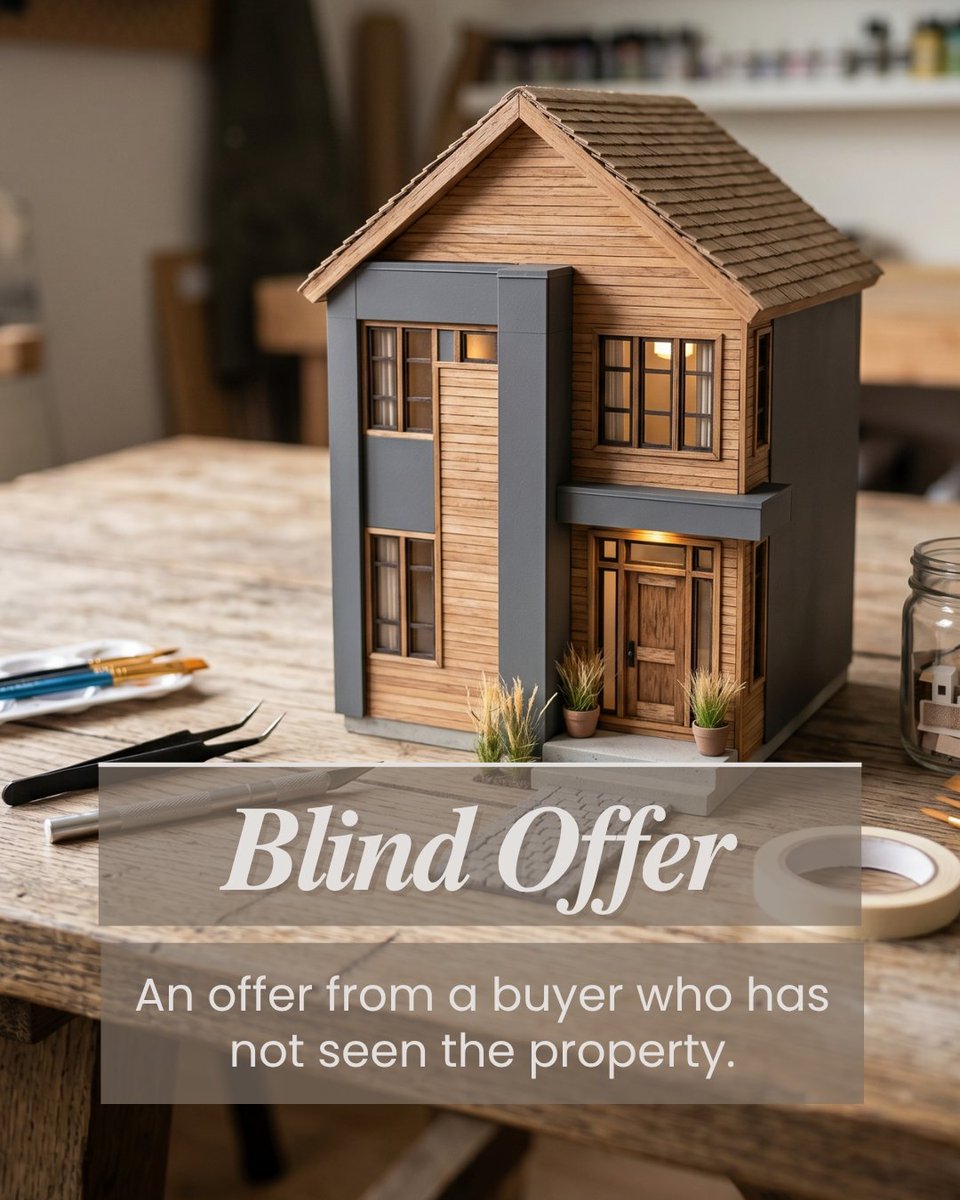 valfourn's tweet photo. Real Estate Explained: 'Blind Offer' 🧐 👻

What are your thoughts or experiences with "Blind Offers"?

#realestate #blindoffer #realestateadvice #realestateexperts #realestate101 #realtor realestateguru https://t.co/fWuxvq1P27