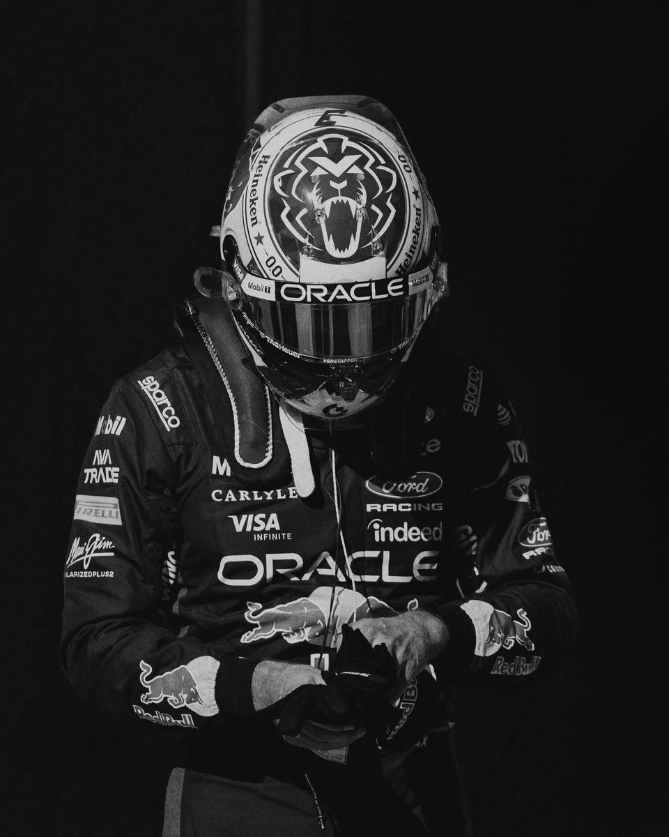 verstacpen's tweet photo. Not bad at all. We’ll see what we can do in the race. https://t.co/gxeG5oVsjK