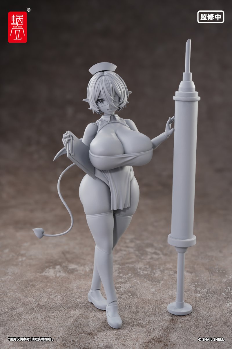 wozhike's tweet photo. 商品名：「RAEX-ヴァンパイアナース ヴィニア」
スケール：1/12
#蝸之殻 #スネイルシェル
#WF2026SH #WF2026上海 #ワンフェス2026上海 https://t.co/pYE2ujW5xC