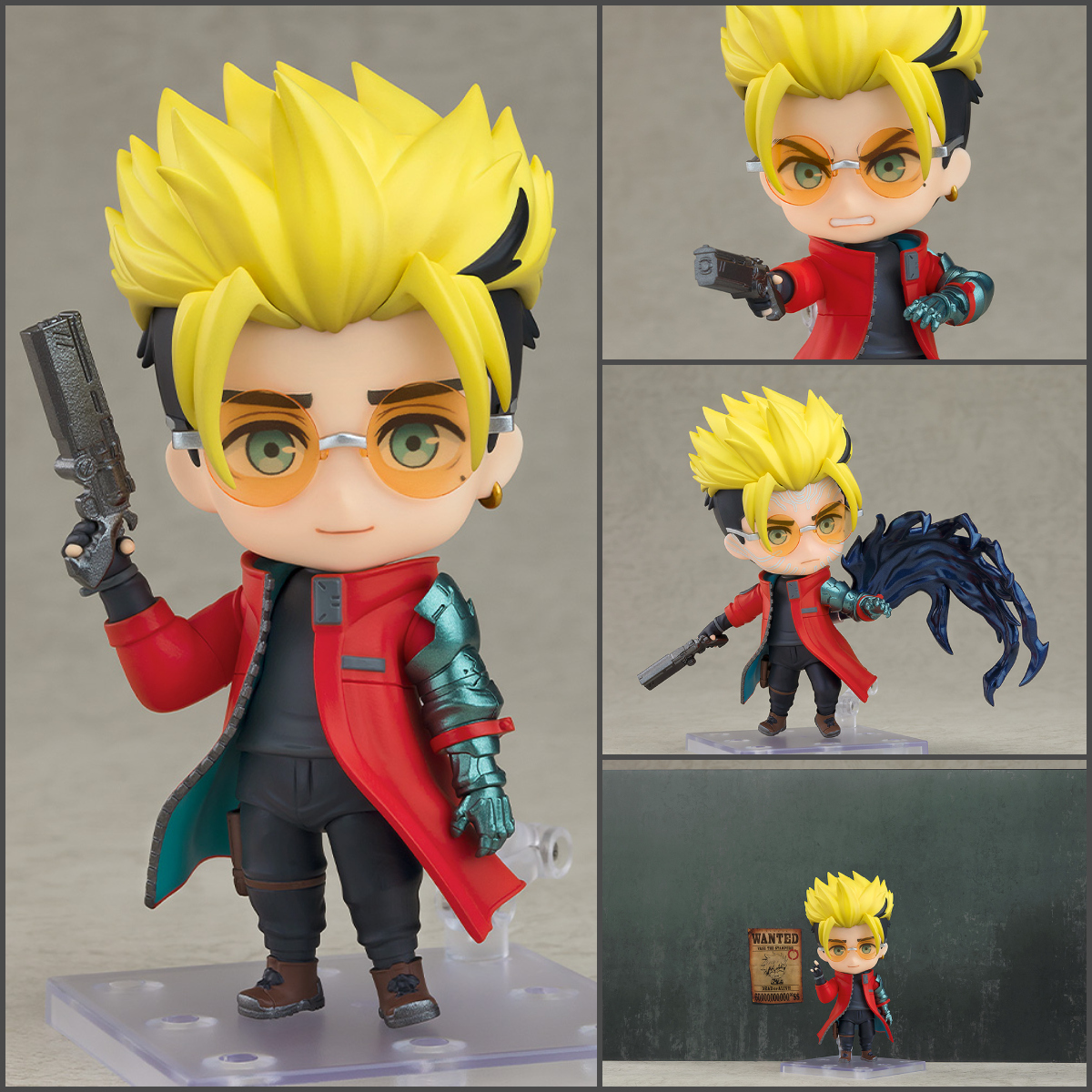 GoodSmile_US's tweet photo. Vash the Stampede from “TRIGUN STARGAZE” joins the Nendoroid line! Armed with his red coat and revolver, this spiky-haired gunman is ready to wander onto your shelf. Preorder now at GOODSMILE ONLINE SHOP US!

Shop: https://t.co/seKzJgxKzL

#TRIGUN #Goodsmile https://t.co/aR9tk2bR81