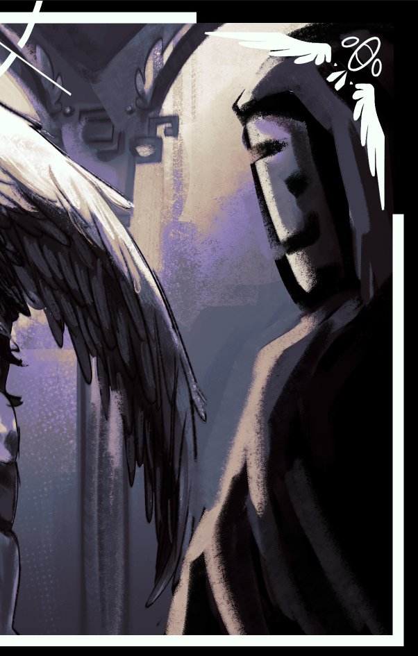 Bat_Nyx's tweet photo. wanted to have fun on a painting with my own headcanons #thirdlifefanart #traffictwt #trafficshipping https://t.co/M2QwfKSxSl
