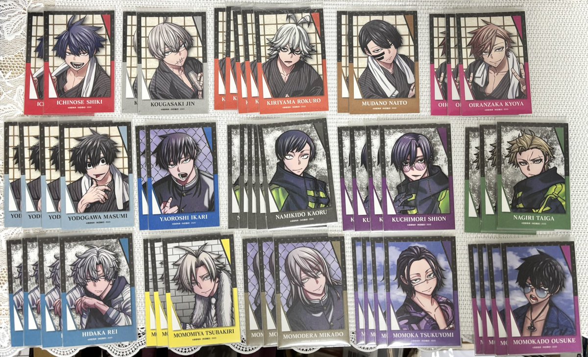 Mitsuna_55's tweet photo. キャラカ50枚の結果✨️ https://t.co/fSJACAwidC