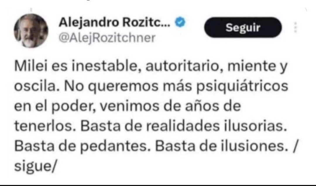 zoretustra's tweet photo. @AlejRozitchner Objetivamente te acomodaron con unos billetes. Lástima lo de tu padre, ese si las tenía bien puestas, como lo sabe tu ex mujer😘 https://t.co/CzSHx8Z3Gy