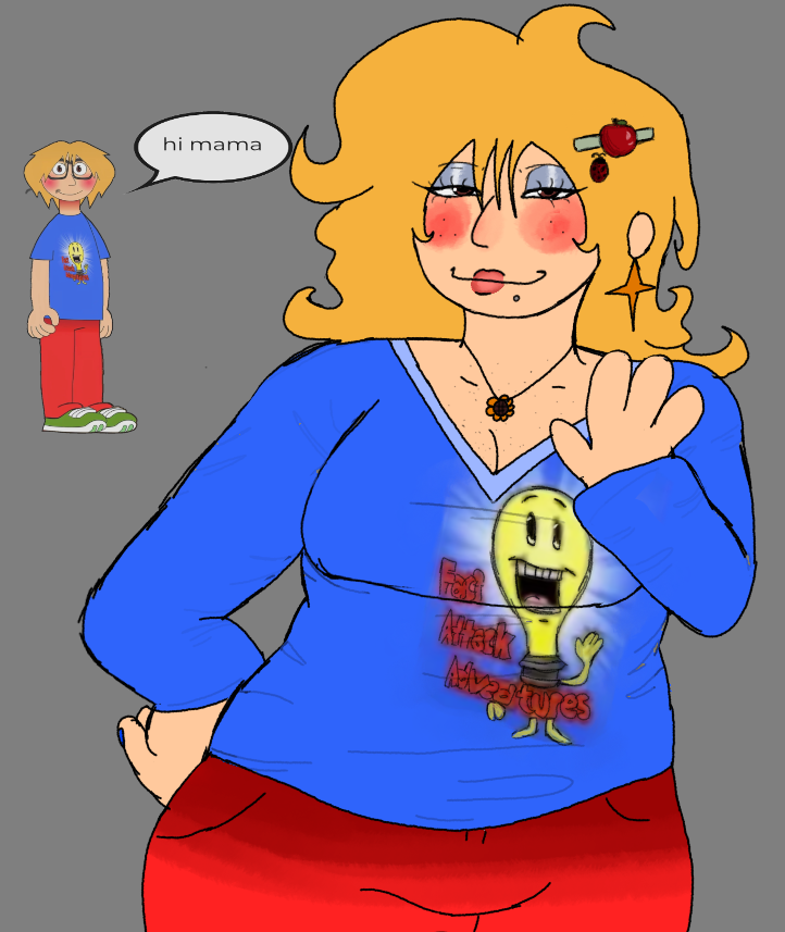 bunnygirlfaye's tweet photo. hi i drew facty a mom , her name is factna ok ,, #factattackadventures #faatwt #facty #factyboy #factattackadventuresoc https://t.co/9JWZgwRor7