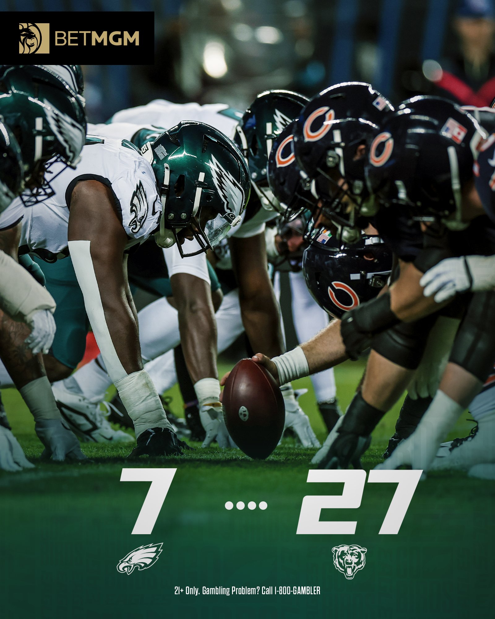 Eagles 7-27 Bears | NFL Week 3