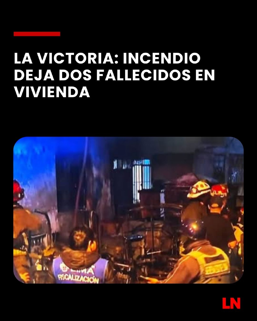 lanoticiaperu_'s tweet photo. #Loúltimo | 🔥 La Victoria: un incendio destruyó una vivienda de adobe y quincha en el jirón Sáenz Peña y dejó dos personas fallecidas. La PNP investiga las causas del siniestro.
#LaVictoria #Incendio #Lima

📰 Más información 👉 https://t.co/v0DTPJZ9Zm https://t.co/i75UpurJDa