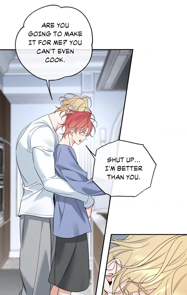 hystherine's tweet photo. I can feel the angst coming 🫣

#manhwa #BL #yaoi #HoneyTrouble https://t.co/E6pArmZPNV