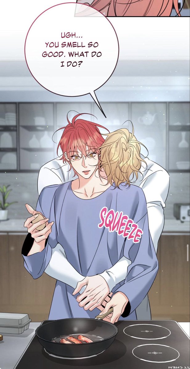 hystherine's tweet photo. I can feel the angst coming 🫣

#manhwa #BL #yaoi #HoneyTrouble https://t.co/E6pArmZPNV