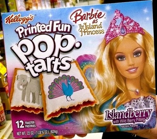 strawbunnybisou's tweet photo. up late at night wanting the hello kitty and barbie pop tarts https://t.co/mPI99LPoC9