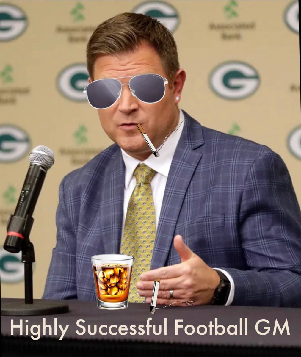 TheRealRanMan71's tweet photo. @BookOfEli_NFL “I’m a highly successful GM and Aaron was a problem, Murphy warned me early and often, and the low ball to Adam’s was exactly what was needed to make sure the trouble maker didn’t want to come back. #ProblemSolver #RosterWrecker https://t.co/RoEe9rp9Vv