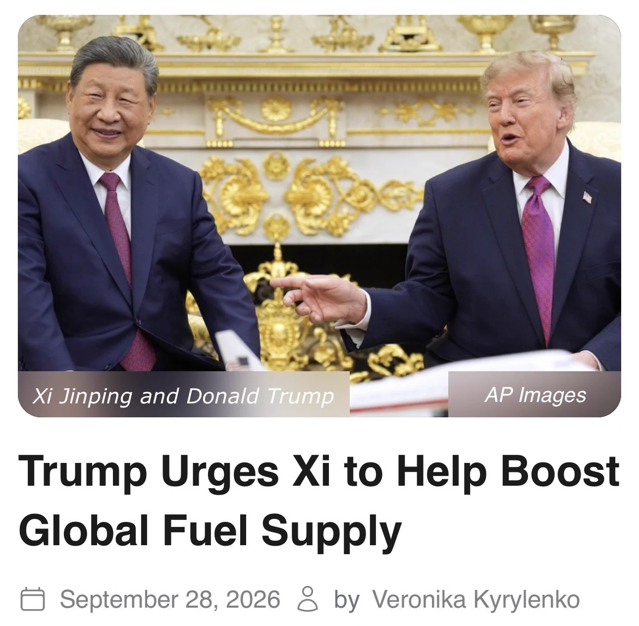 The New American on X: "President Trump has been clear that his meeting ...