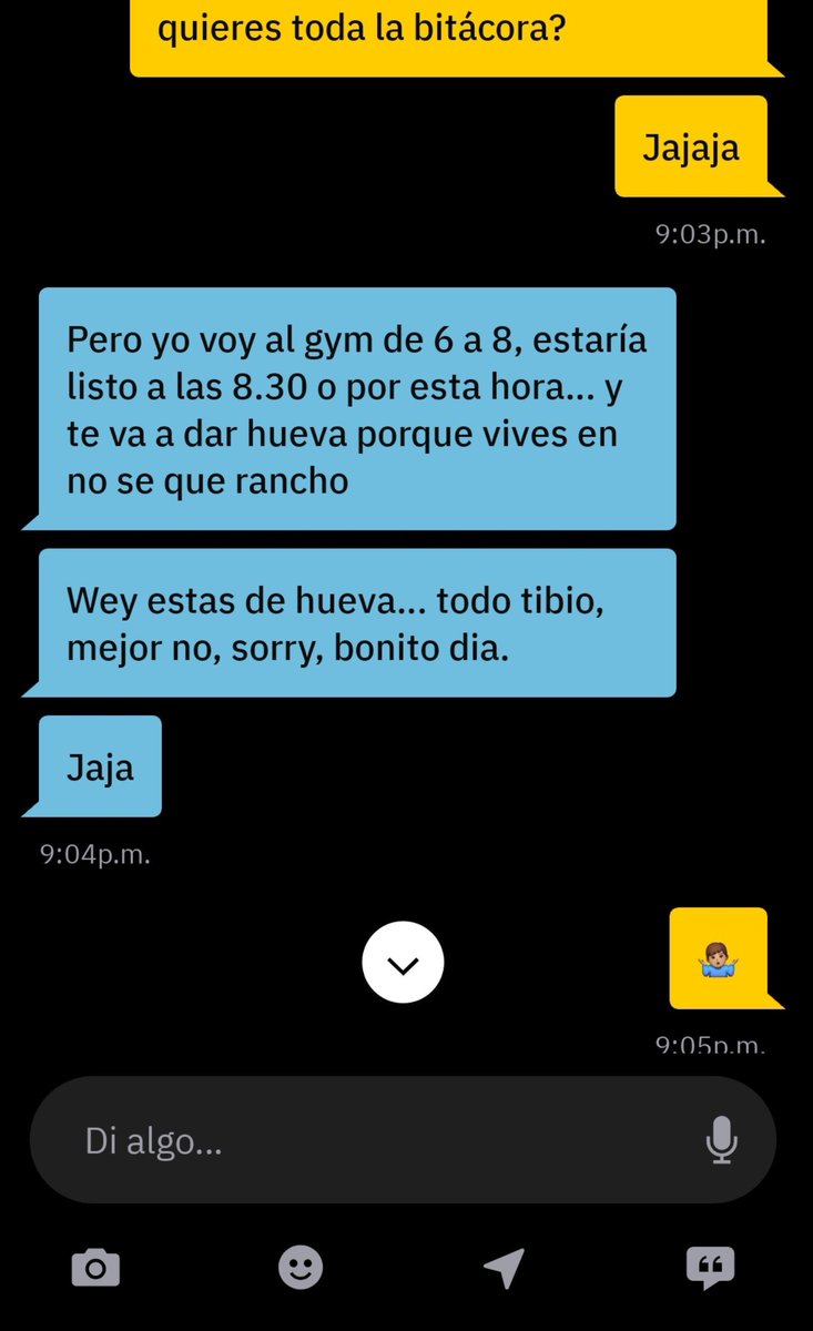 ptrmty's tweet photo. Lo bueno que no le gustan intensos 🤣🤣🤣🤣🤣 https://t.co/LjNCSmBKR0