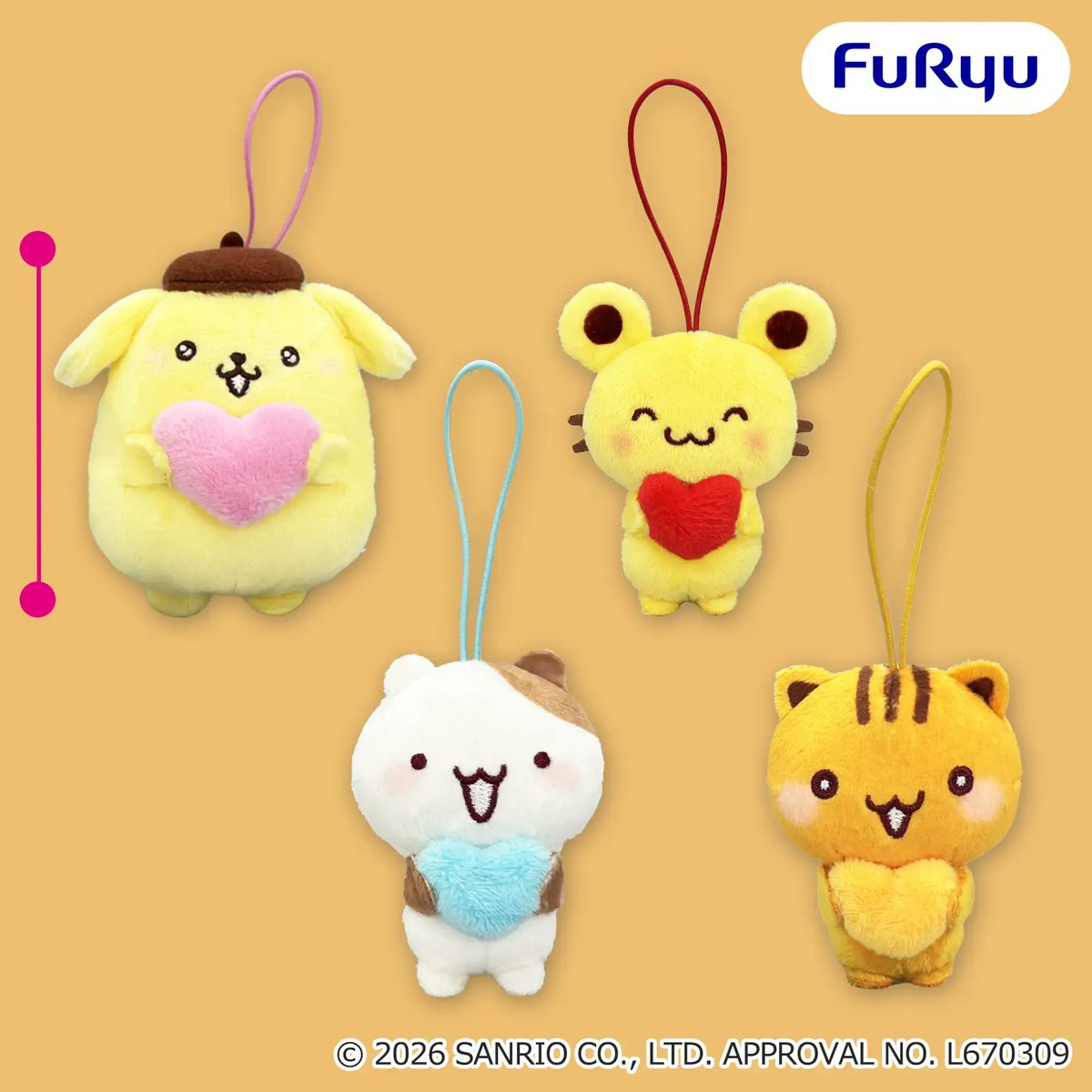 sanrio_oshikatu's tweet photo. ＼⚠️10月登場のプライズ【予告】📣／
ポムポムプリンの新プライズが10月登場だよ🥹🍮💛
来月はこの1種だけだけど、お目目キラキラ＆にこにこでとにかく可愛ぎる…💛ぜひチェックしてみてね🙆‍♀️

📅10月第2週 （10月4日～10月10日）
ポムポムプリン　色んな表情マスコットvol.5
https://t.co/X0fQ6nxKsp

#ポムポムプリン #サンリオ #新プライズ