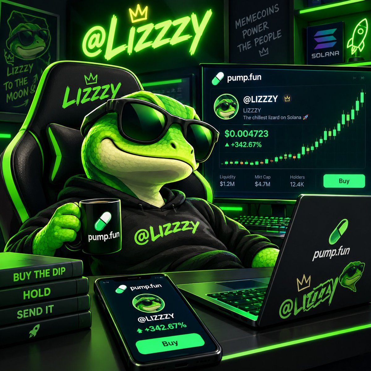 Smiley_Playss's tweet photo. 🚨 this coin could go from a $3K market cap to millions! 6gMTWMBdbY4QUCvuLT58Sg1j8bxzmjHusWaJzoRypump
The video drops in 10 minutes. ⏰
keep your eyes open and do your own research before taking a position.
this will be the next x100
Don’t miss the video launch. Stay early 🦎 https://t.co/cV49Wo2IBM