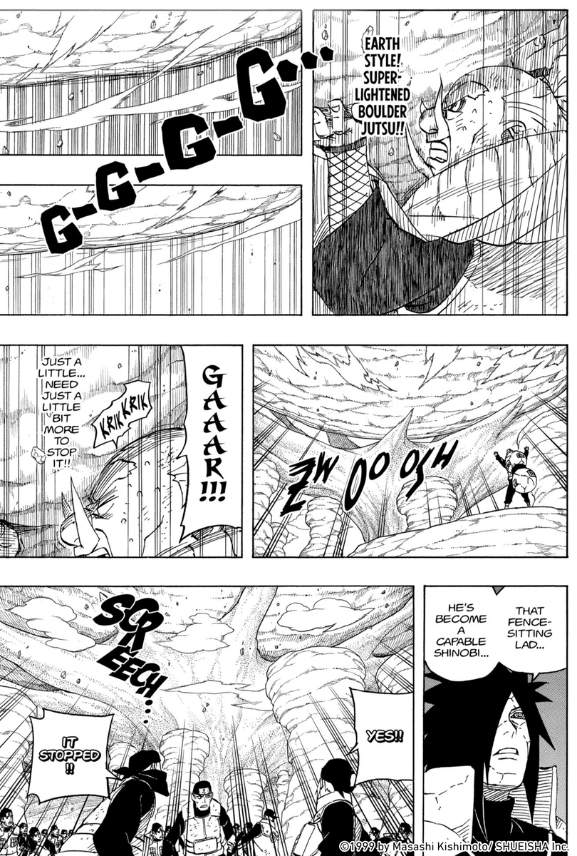 NARUTO_info_en's tweet photo. "Now...what are you going to do about the second one...Ohnoki?"

#NARUTO https://t.co/0zzK4YJGeL