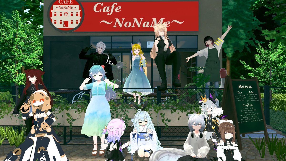 Cafe__NoNaMe's tweet photo. 9月28日（月）の営業も無事終了出来ました！
来てくださった人達ありがとうございます！
今回遊びにこれなかったなって人達も次回お待ちしてます！！
次の営業予定日は9月30日（水）です！
ぜひ遊びに来てください！！
#Cafe__NoName
#VRCイベント
#VRChat https://t.co/u20D3TUqlG